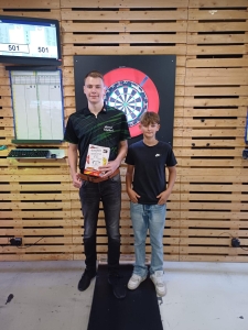 Sissach Open 2024 - Finale Jugend: Manuel Schelbert (vainqueur) et Nik Hürbin